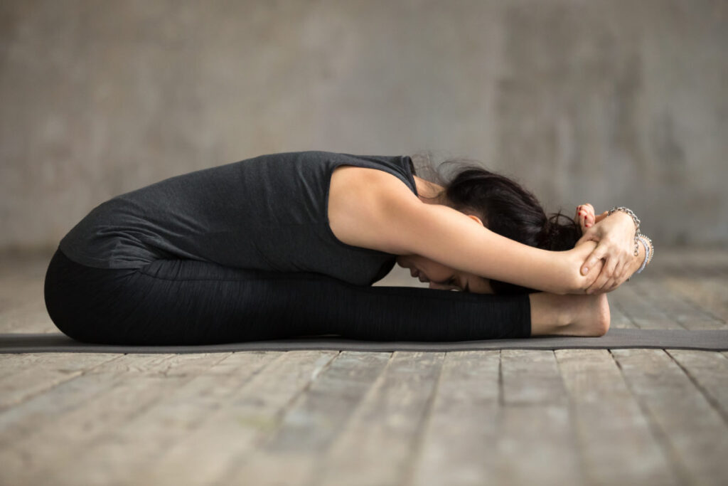 Seated Forward Fold — Paschimottanasana