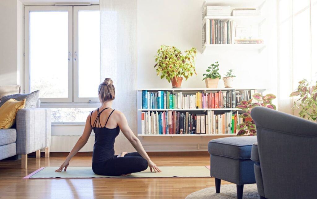 Set Up Your Home Yoga Space