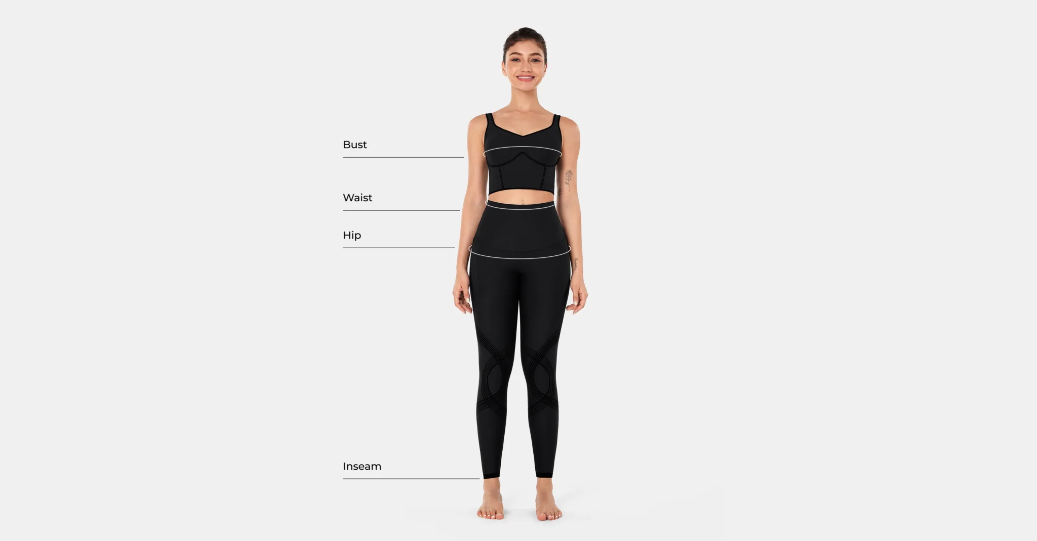 Yoga Pants Size Chart Guide