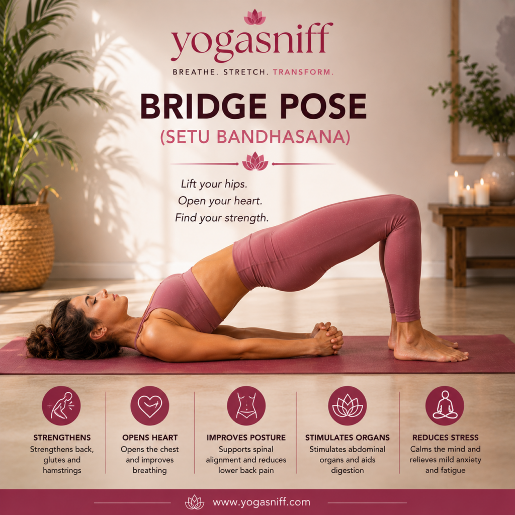 Bridge Pose (Setu Bandhasana)