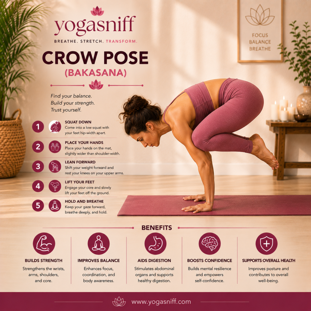 Crow Pose (Bakasana)