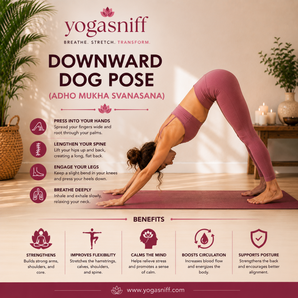 Downward Facing Dog (Adho Mukha Svanasana)