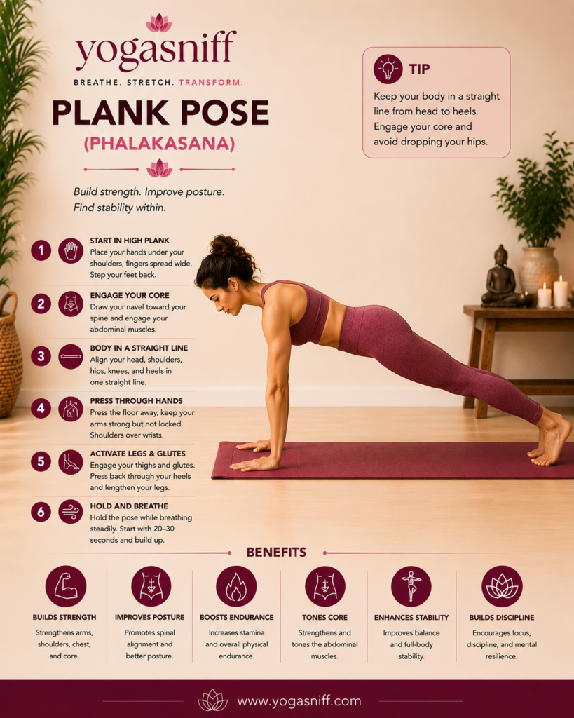 Plank Pose (Phalakasana)