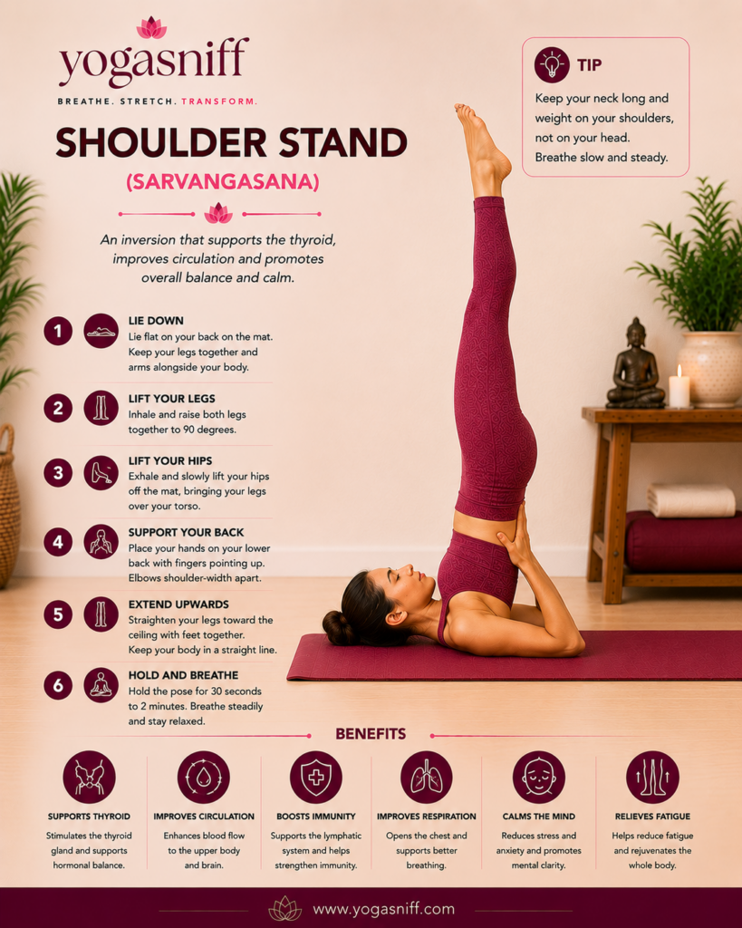Shoulder Stand (Sarvangasana)