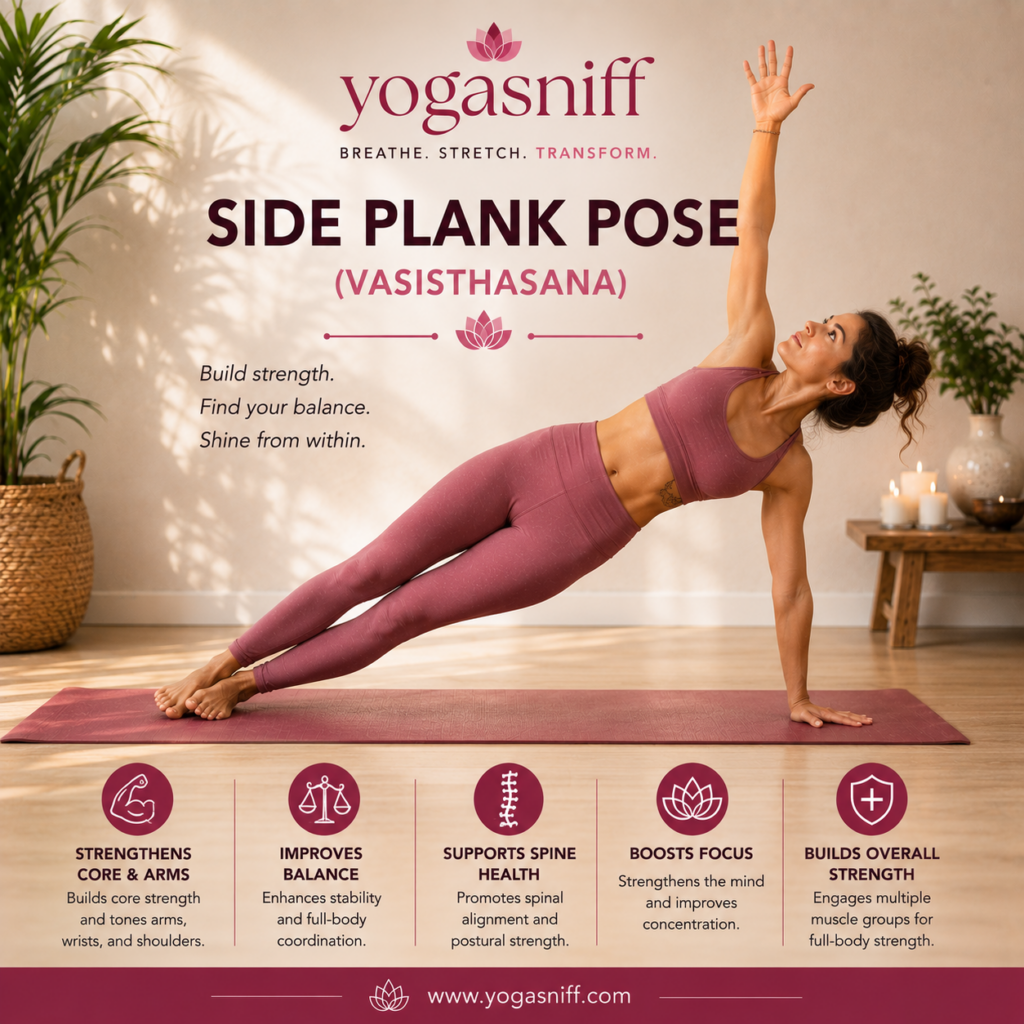 Side Plank Pose (Vasisthasana)
