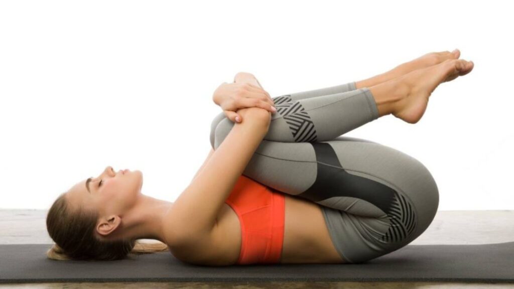 Reclined Knee to Chest — Apanasana
