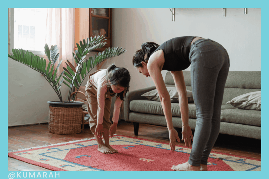 bedtime yoga for kids